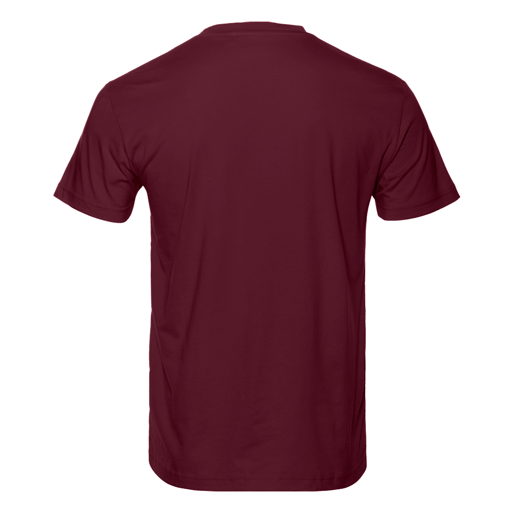 Футболка унисекс STAN, хлопок 150, 51, Бордовый,  (66)  (44/XS)