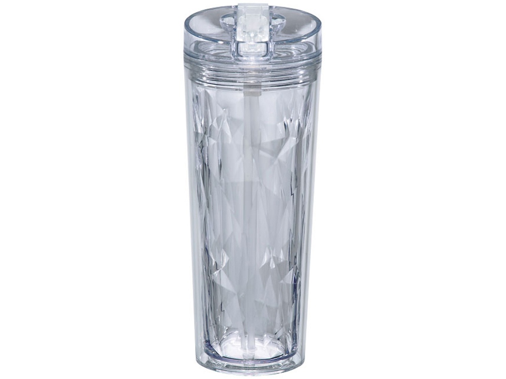 Термобутылка Hot & Cold Flip n Sip, прозрачный