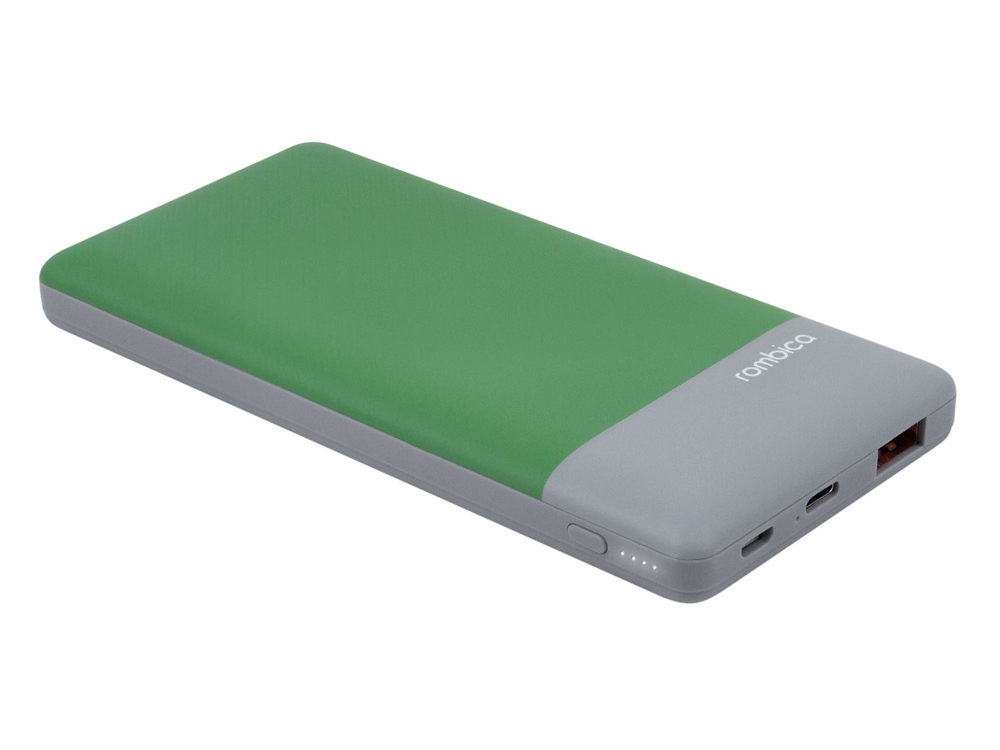 Внешний аккумулятор NEO Charge 3C, 10000 mAh с логотипом Rombica | Print Logo