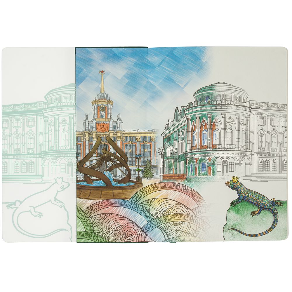 Блокнот «Города. Екатеринбург» фото на сайте Print Logo.