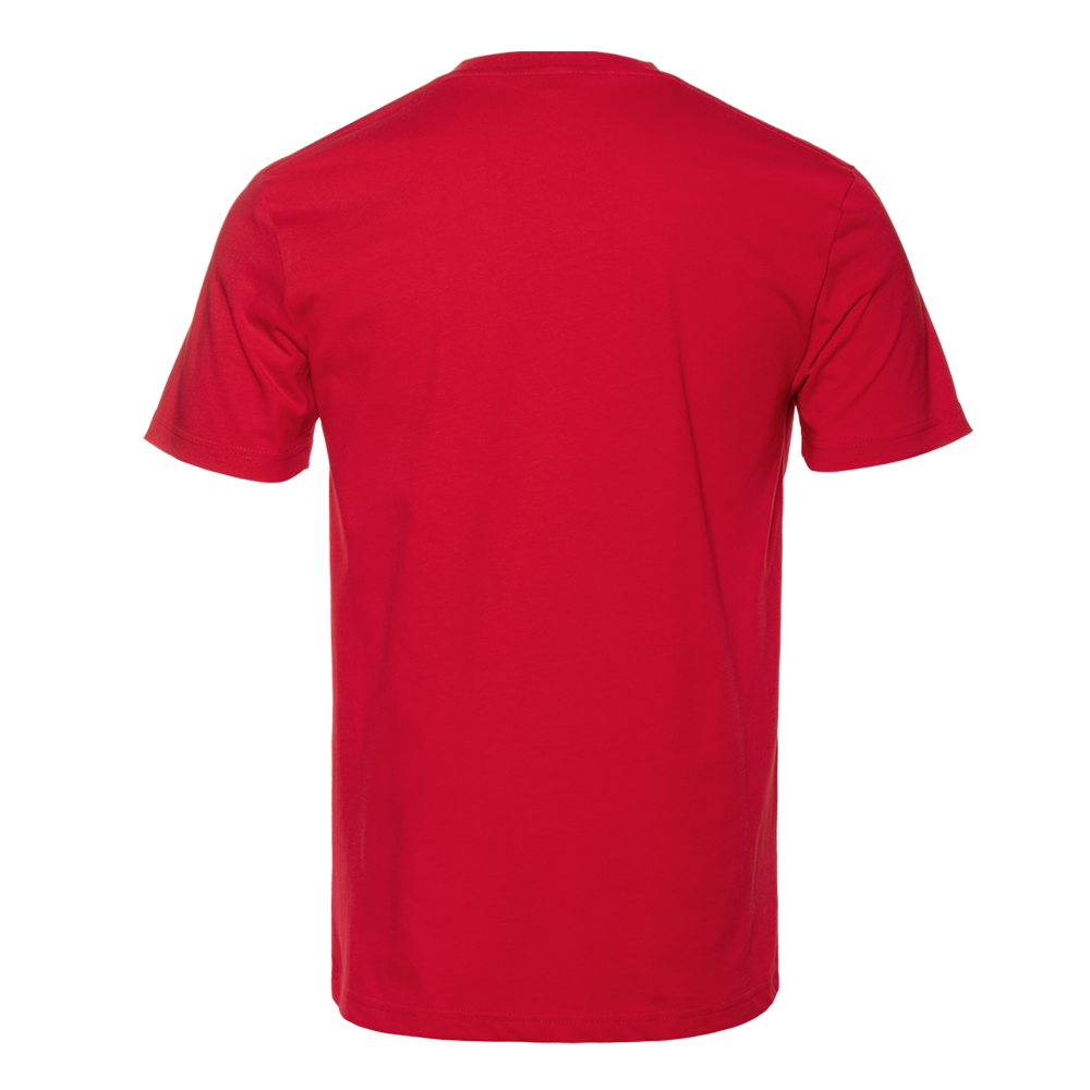Футболка мужская STAN хлопок 180, 08U, Красный,  (14)  (44/XS)
