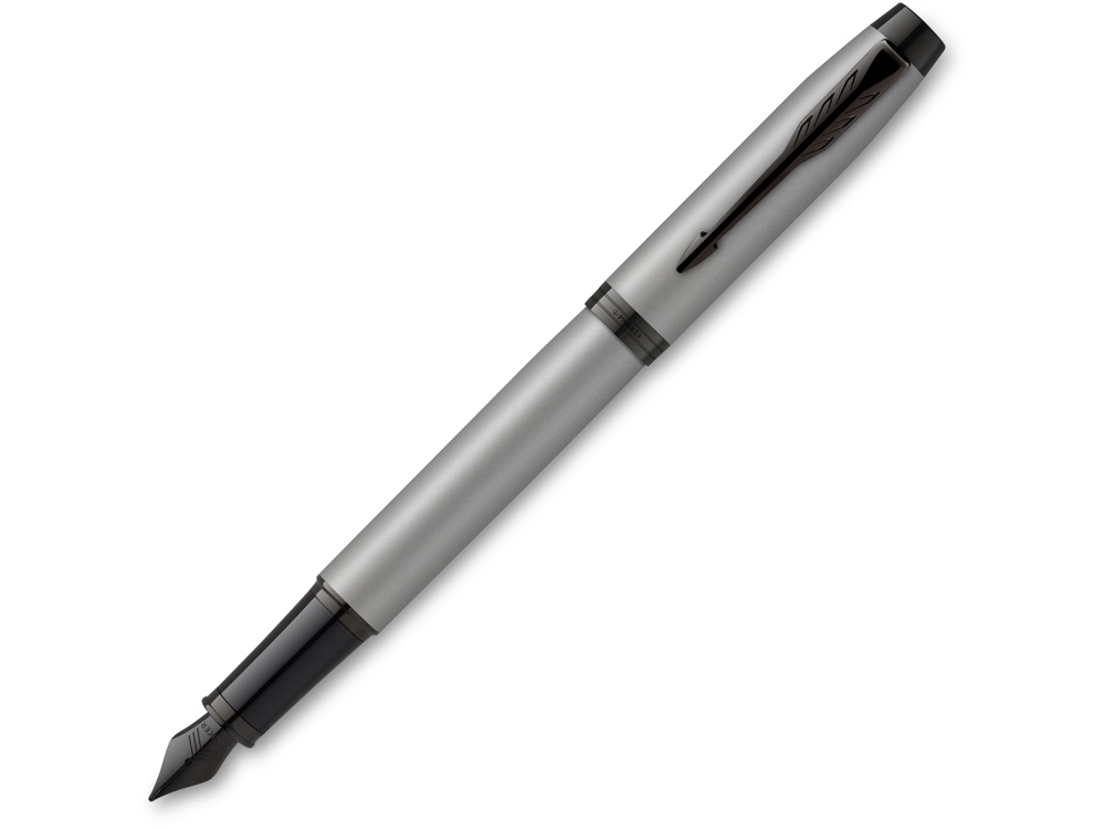 Ручка перьевая Parker IM MGREY BT с логотипом Parker | Print Logo
