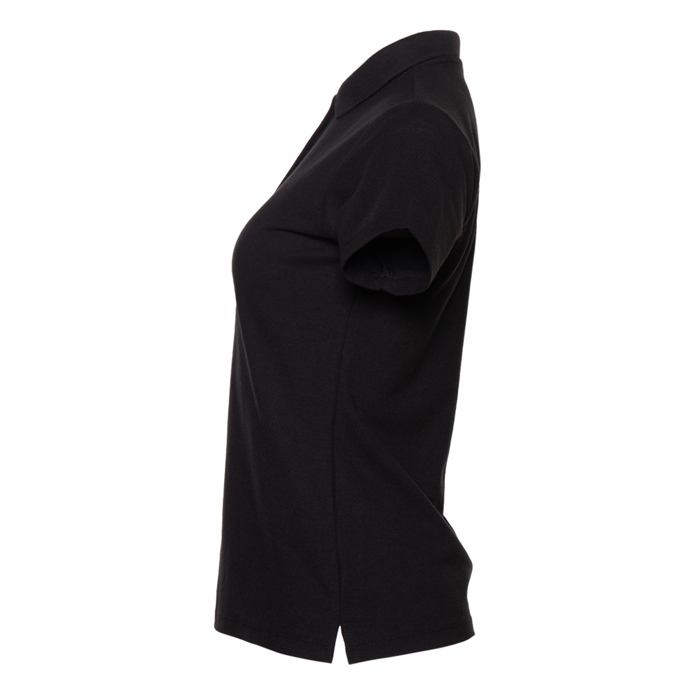 Рубашка поло женская STAN хлопок/полиэстер 185, 04WL, Чёрный,  (20)  (52/XXL)