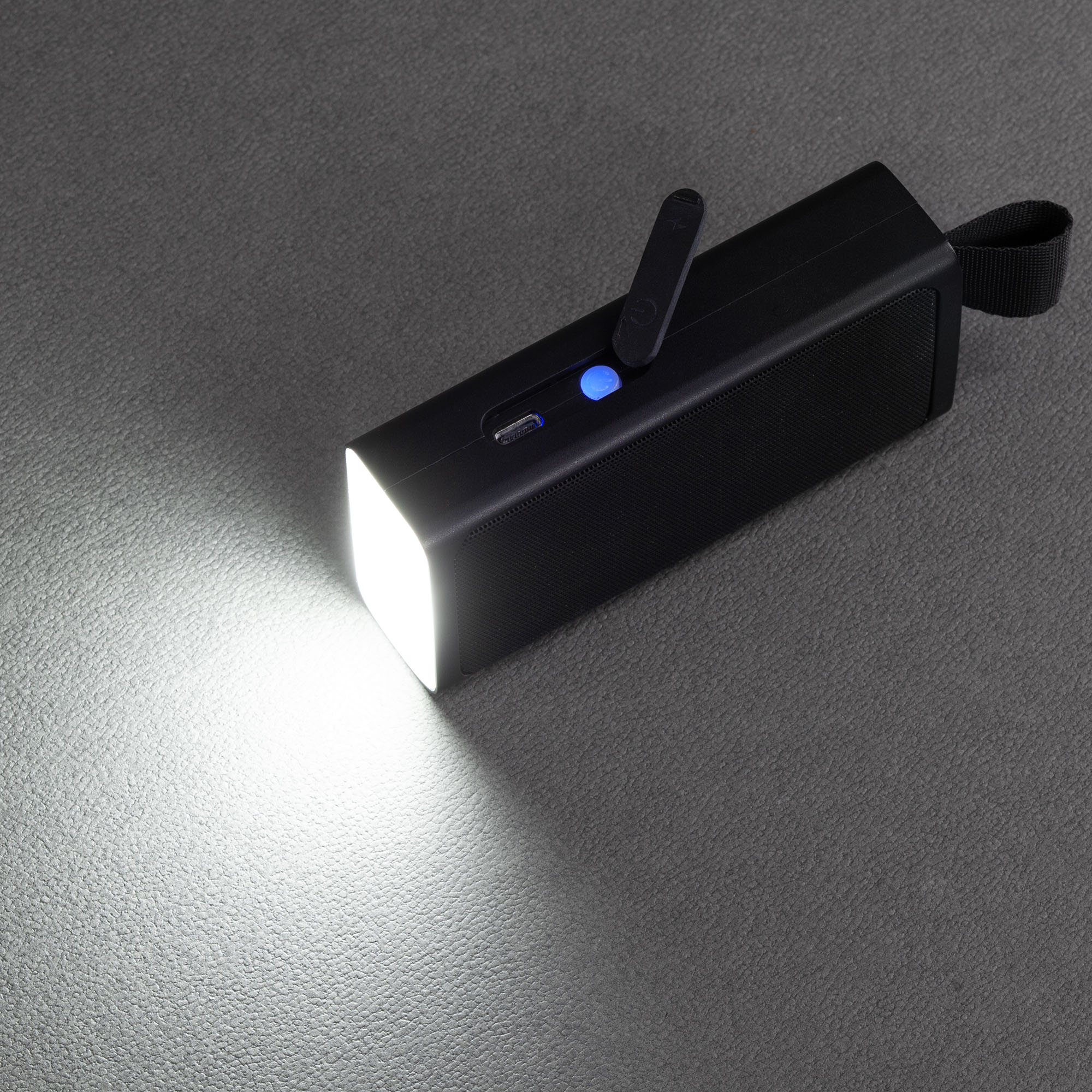 Bluetooth колонка "Vibe" 5Вт с фонариком и магнитным креплением фото на сайте Print Logo.