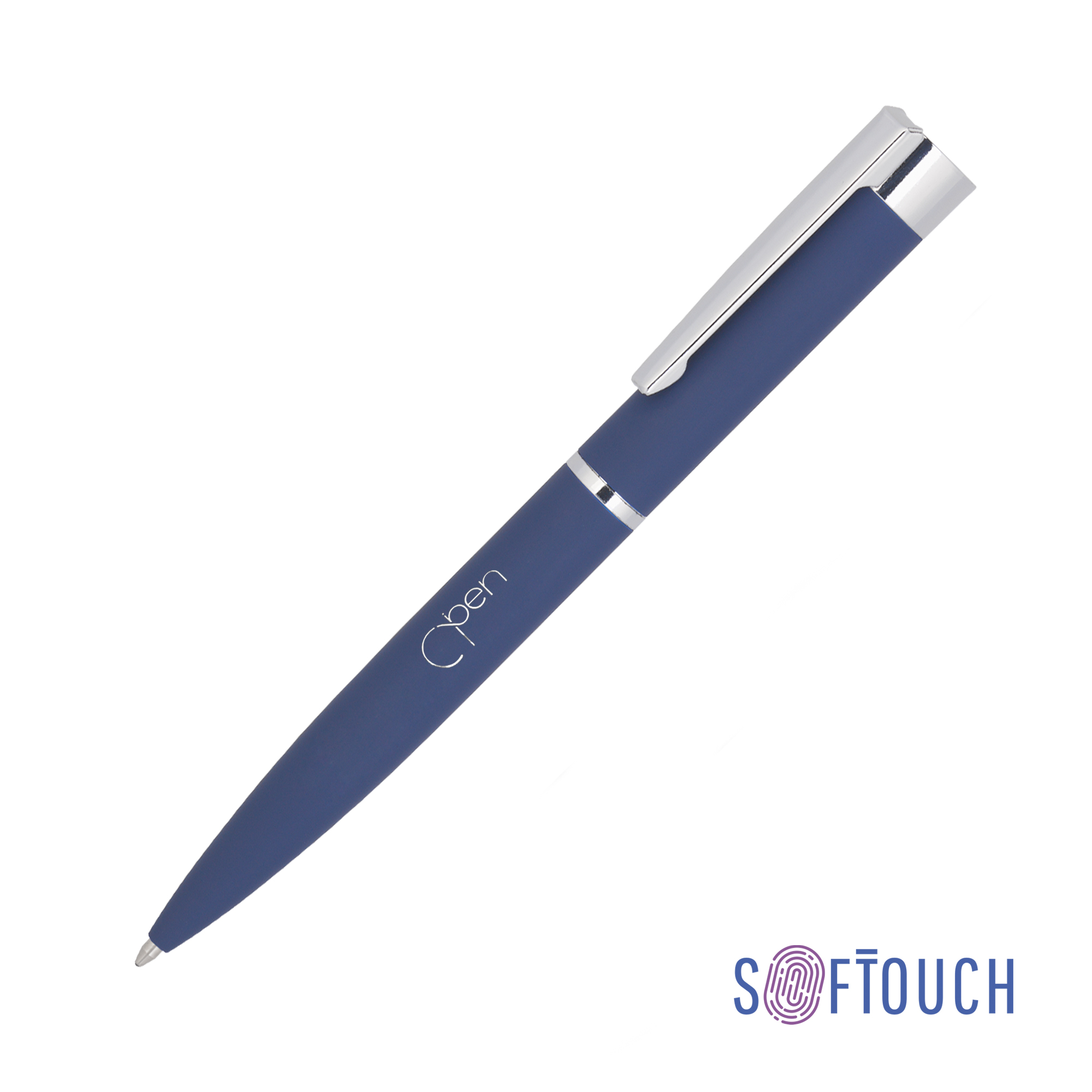 Ручка шариковая "Alice", покрытие soft touch, красный