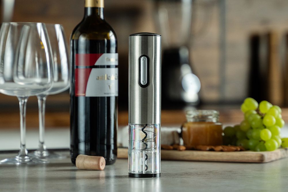 Электрический штопор с ножом для фольги Wine Diesel