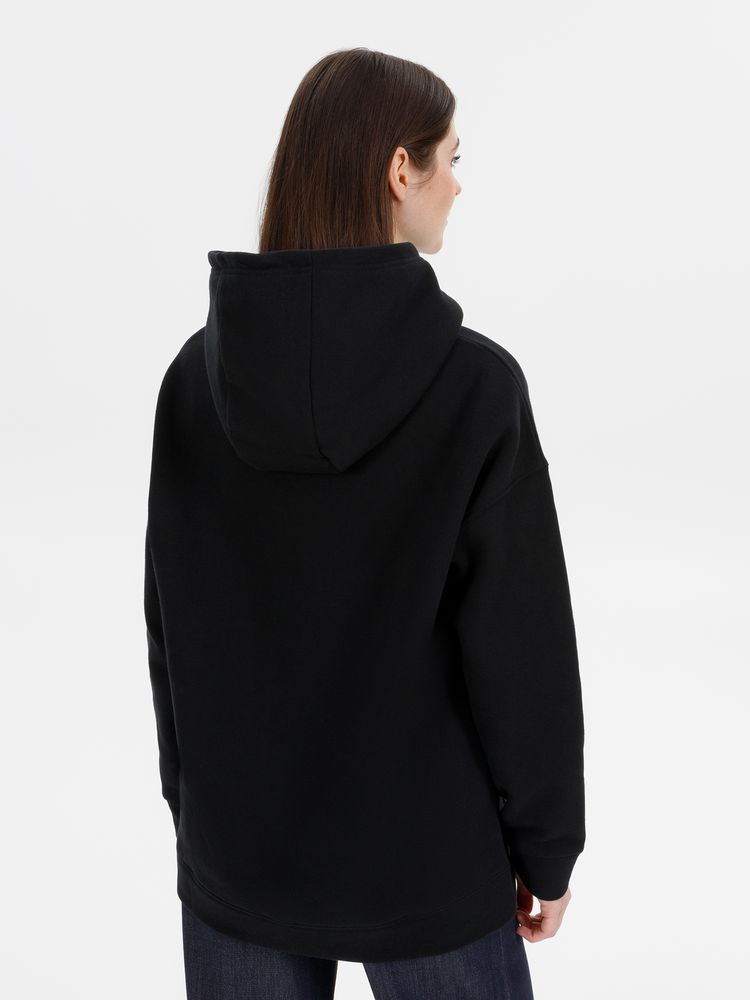 Худи оверсайз унисекс Snuggie, черное, размер XL/XXL