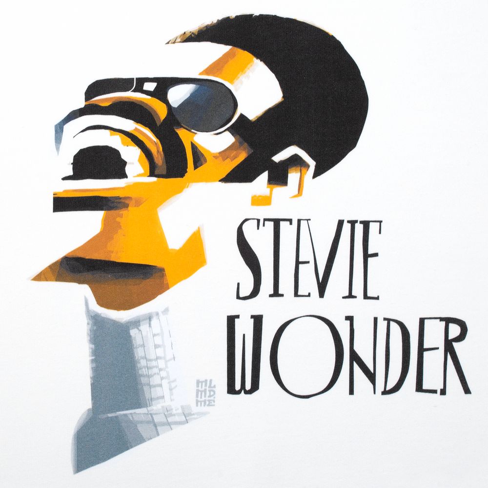 Толстовка «Меламед. Stevie Wonder» — пример нанесения логотипа (Author's) | Print Logo