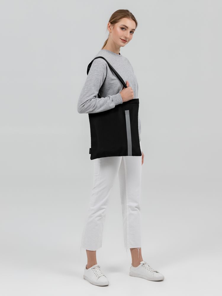 Сумка для покупок tagBag со светоотражающим элементом фото на сайте Print Logo.