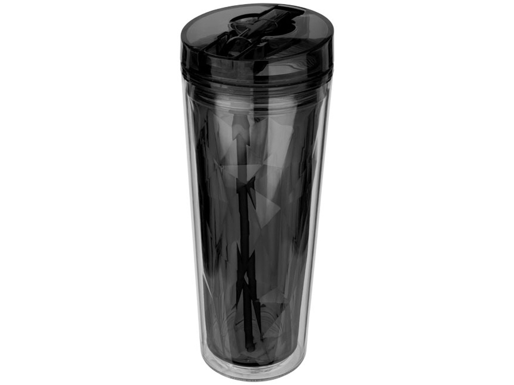 Термобутылка Hot & Cold Flip n Sip, черный