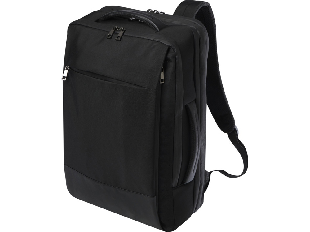 Расширяемый рюкзак Expedition Pro для ноутбука 17'' из переработанных материалов с логотипом  | Print Logo