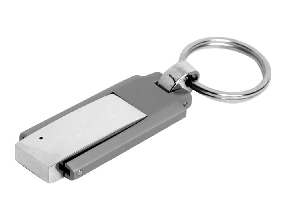 USB 2.0- флешка на 8 Гб в виде массивного брелока с логотипом  | Print Logo