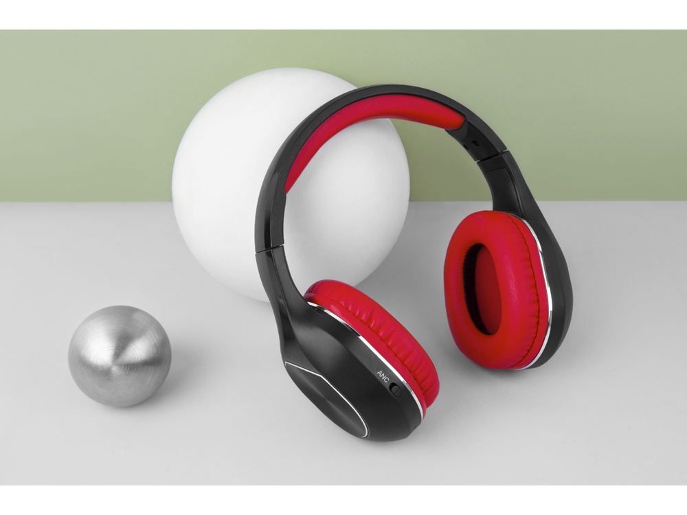 Беспроводные наушники Rombica mySound BH-17 ANC Red (Р)