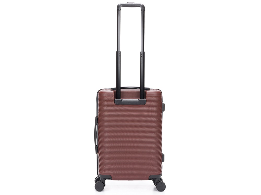 Чемодан TORBER Onego, бордовый, ABS-пластик, 59,5 х 39,5 х 24 см, 46 л