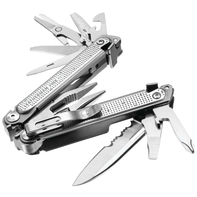 Мультитул Free P2 — пример нанесения логотипа (Leatherman) | Print Logo