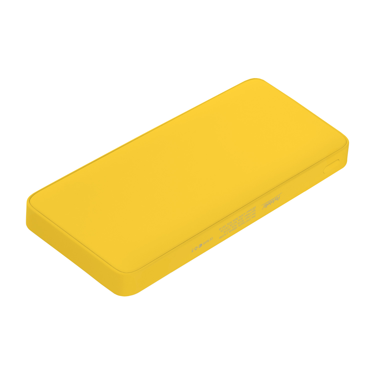 Внешний аккумулятор с подсветкой Анкор Плюс PD (Ancor PD Plus) 10000 mAh, желтый