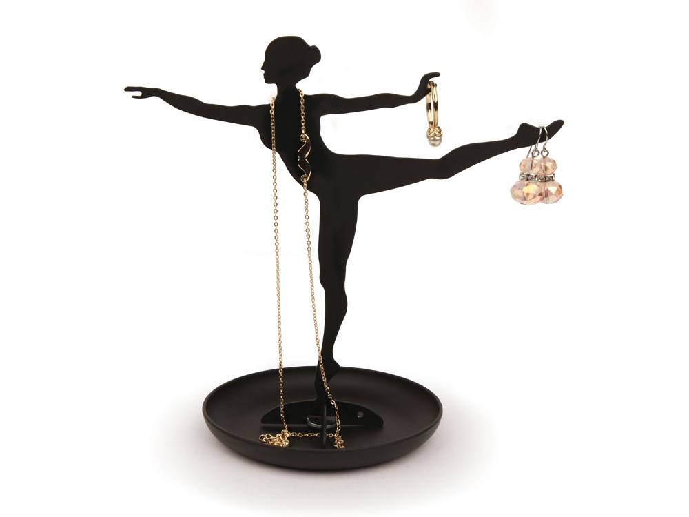 Подставка для аксессуаров Ballerina с логотипом Kikkerland | Print Logo