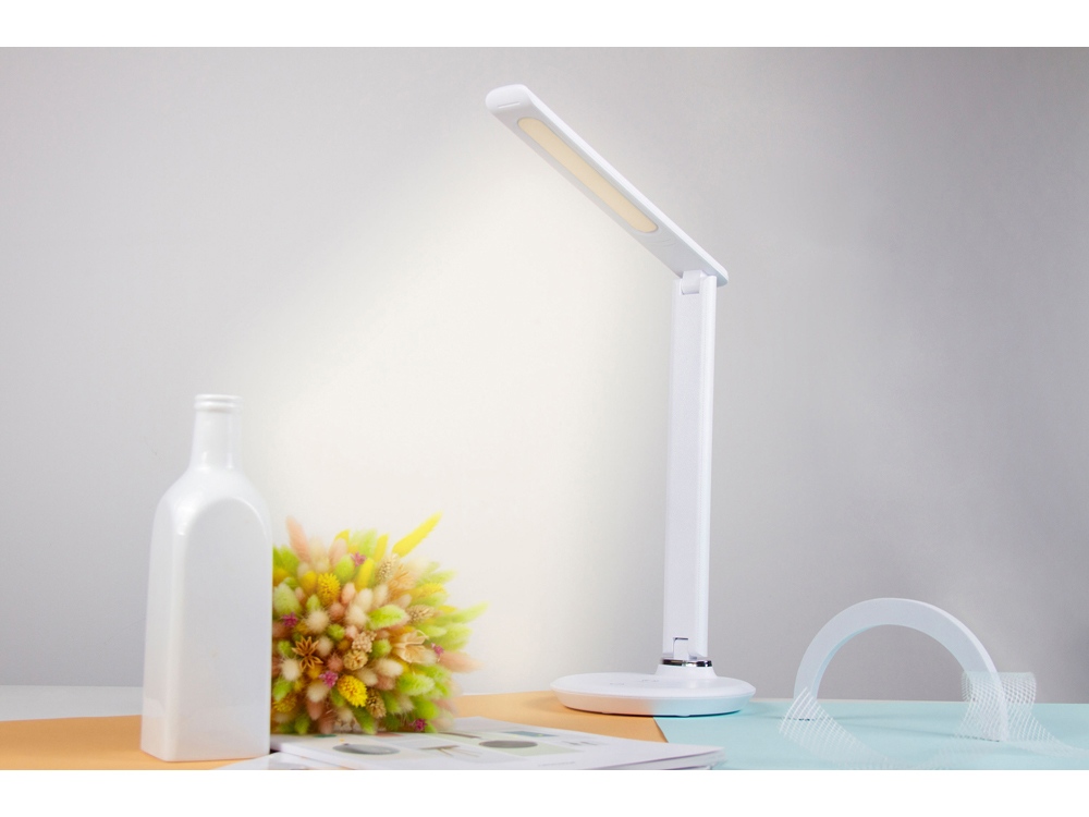 Настольная лампа Rombica LED FAROS, белый (круглое основание) (Р)