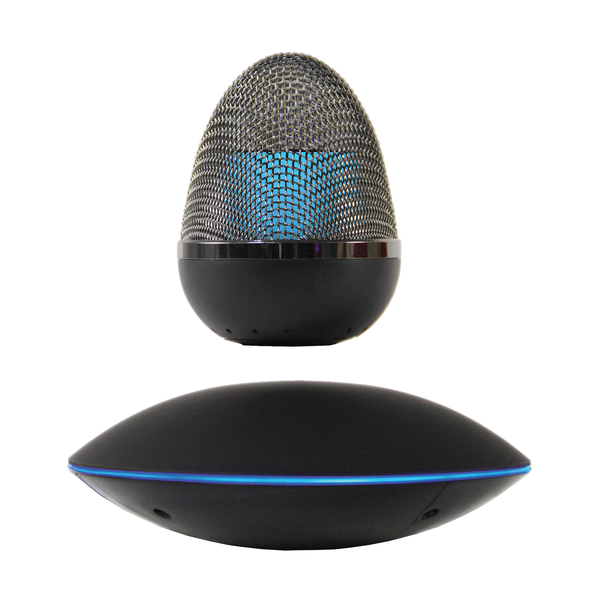 Левитирующая bluetooth колонка "Smart UFO" 3Вт с разноцветной подсветкой фото на сайте Print Logo.