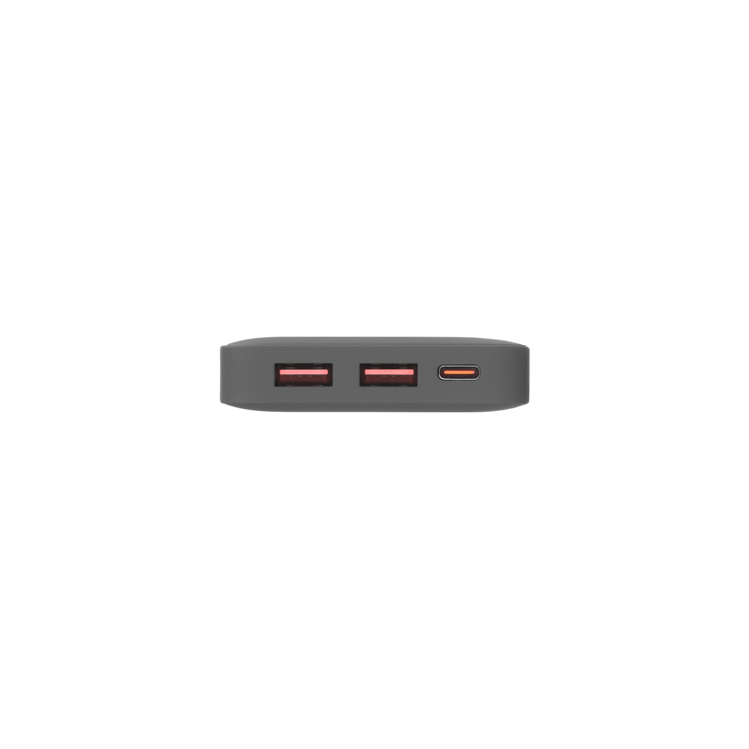 Внешний аккумулятор с подсветкой Анкор Плюс PD (Ancor PD Plus) 10000 mAh, серый