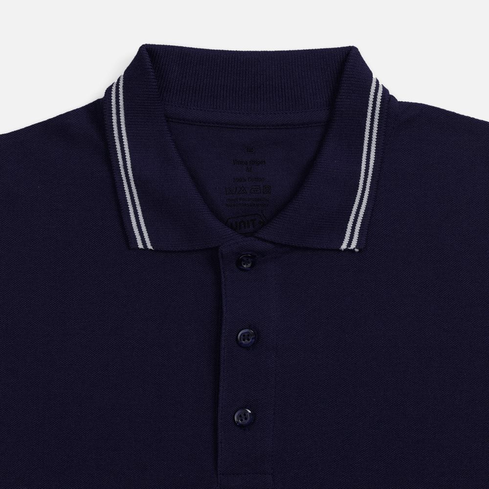 Рубашка поло Virma Stripes, темно-синяя, размер 3XL
