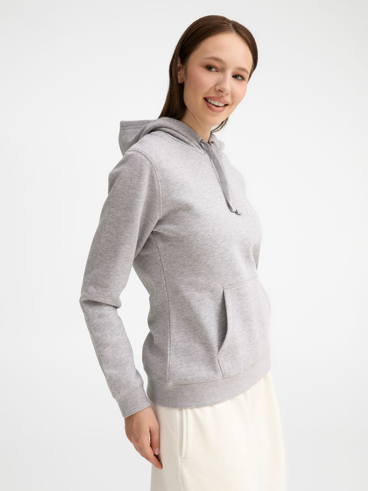 Толстовка женская Spencer Women, серый меланж, размер XXL