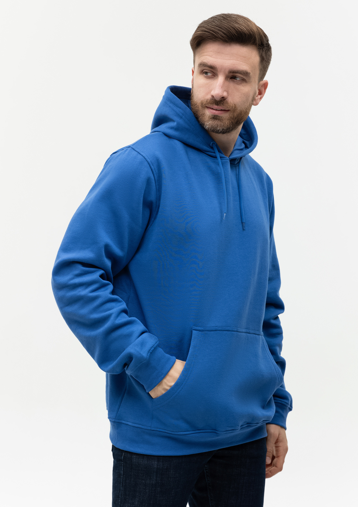 Худи унисекс STAN футер с начёсом 260, 20, Синий,  (16/1)  (48/M)