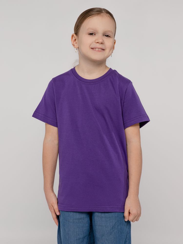 Футболка детская T-Bolka Kids, фиолетовая, 12 лет