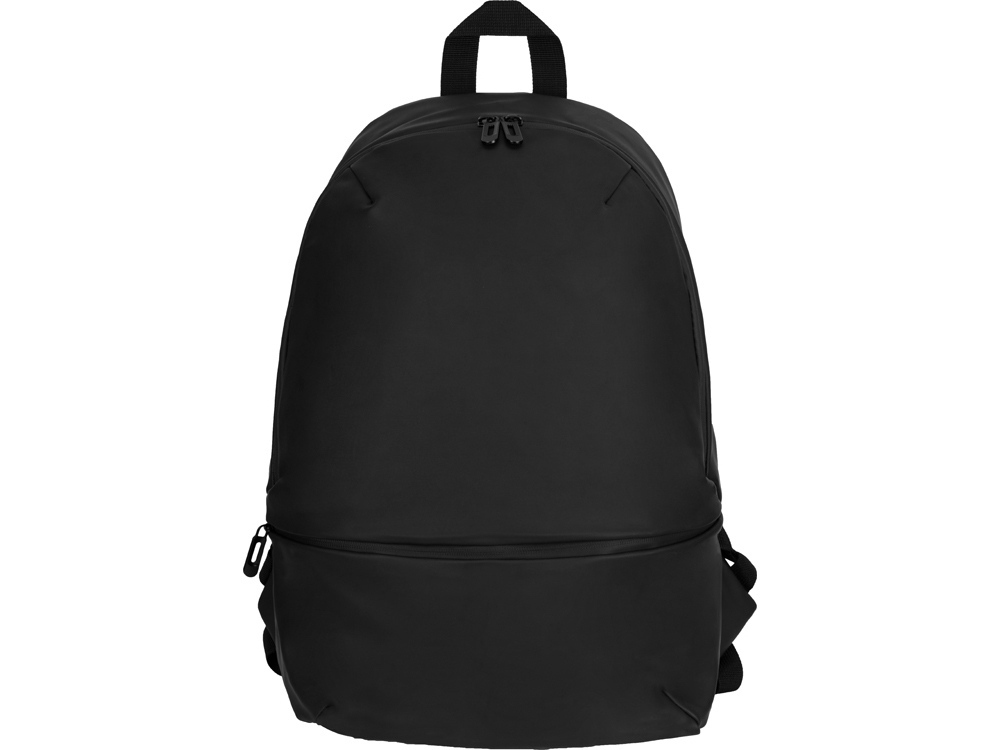 Рюкзак Glam для ноутбука 15'' из мягкой экокожи, черный