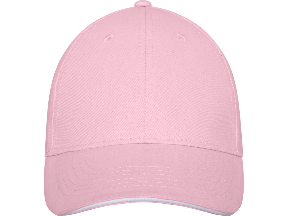 Бейсболка Darton, 6 панелей, light pink