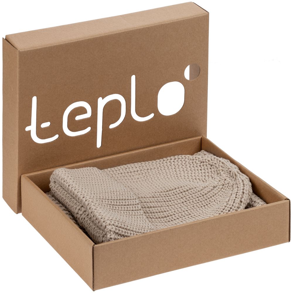 Коробка Teplo, малая — пример нанесения логотипа (teplo) | Print Logo