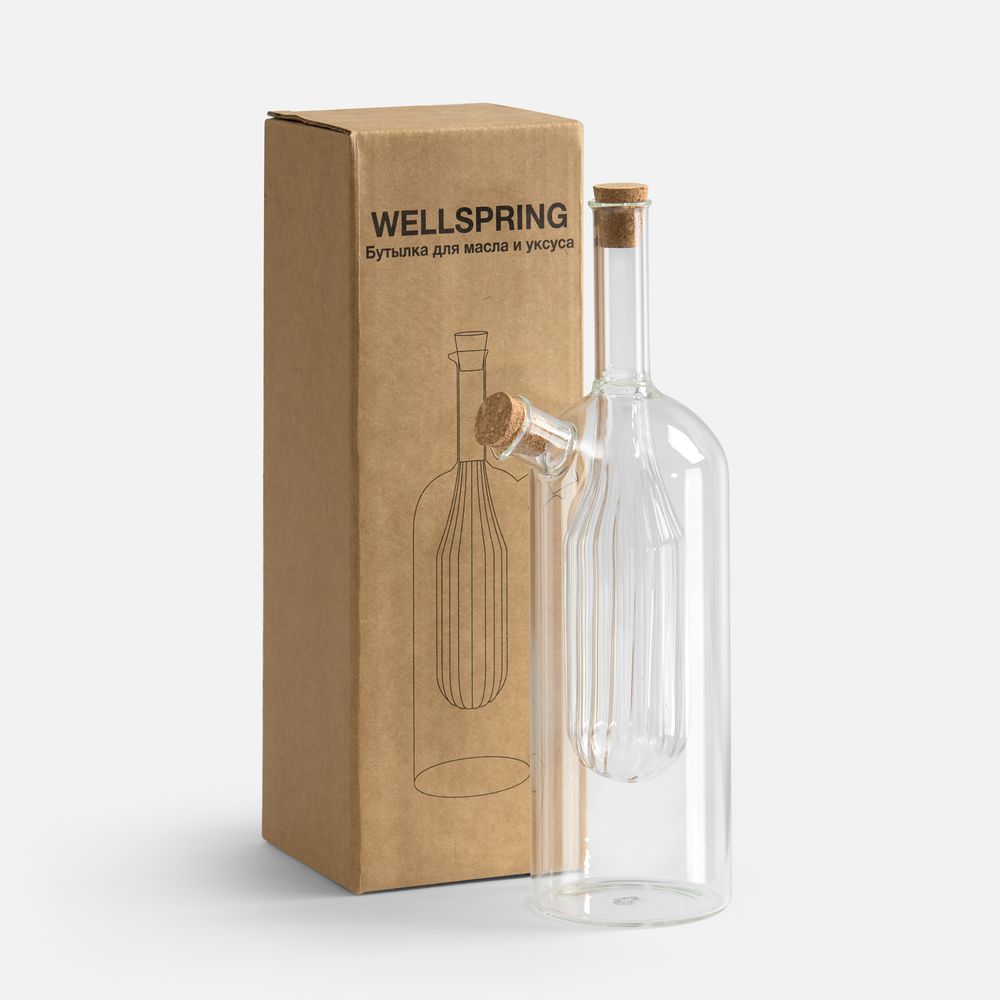 Бутылка для масла и уксуса Wellspring и подарки фото на сайте Print logo.