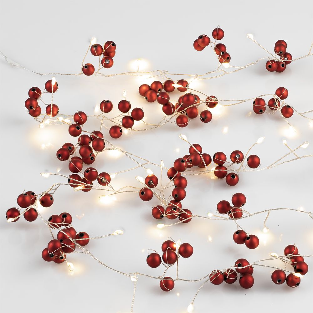 Светодиодная гирлянда Berry Bright с логотипом  | Print Logo