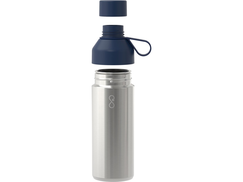 Бутылка для воды Ocean Bottle Lite объемом 620 мл, синий