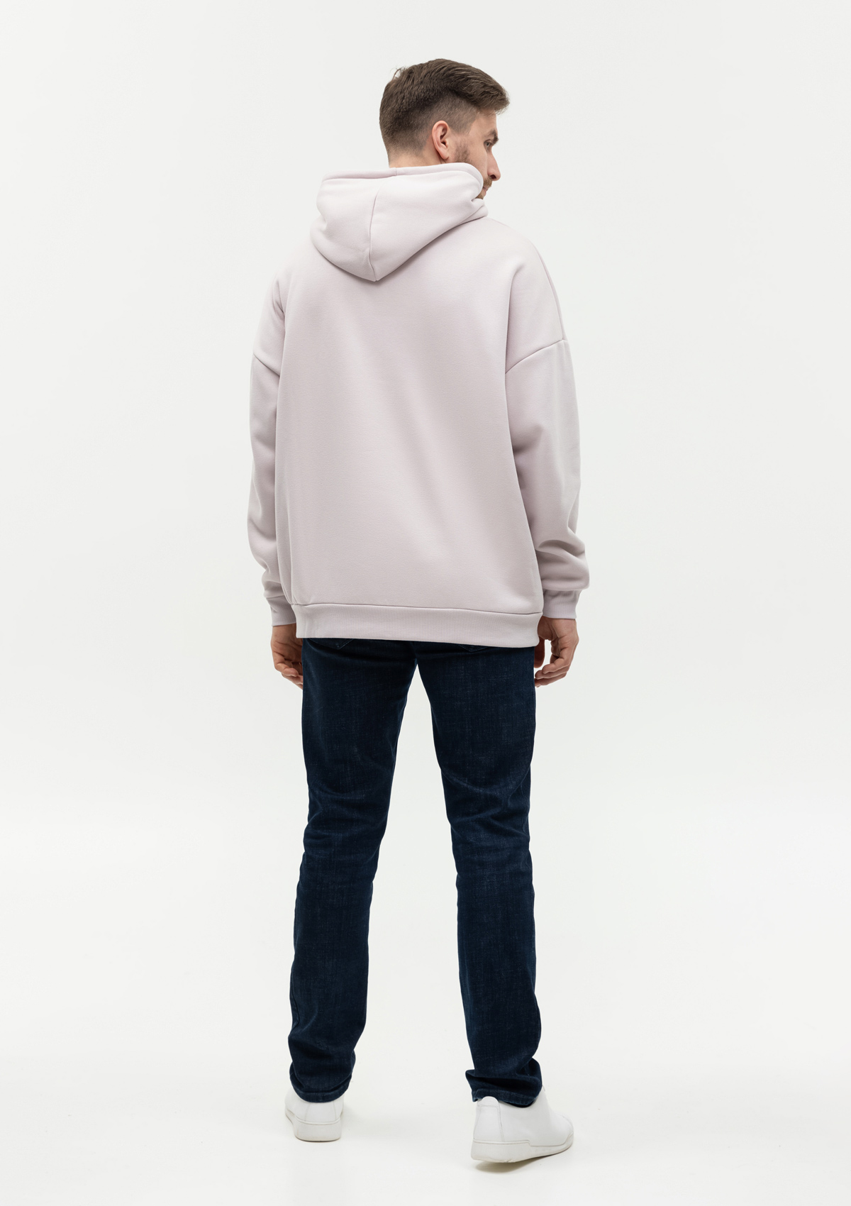 Худи унисекс STAN оверсайз интерсофт 320, 69, Кремовый,  (52)  (54/XXL)