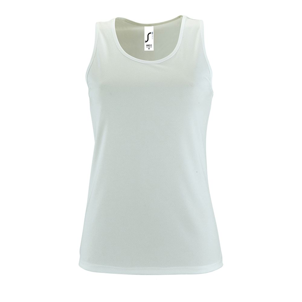 Майка женская Sporty TT Women белая, размер XL