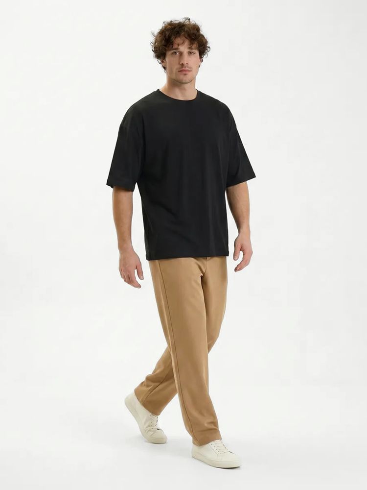 Футболка Oversize Premium 210, черная, размер 3XL