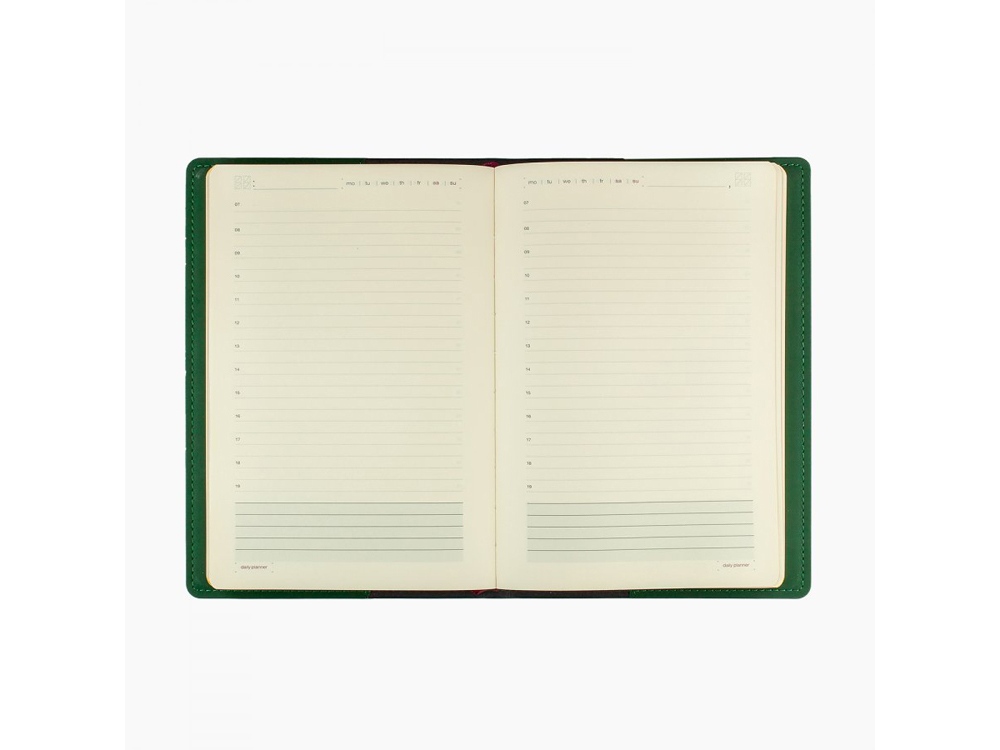 Ежедневник недатированный А5  Oxford, зеленый