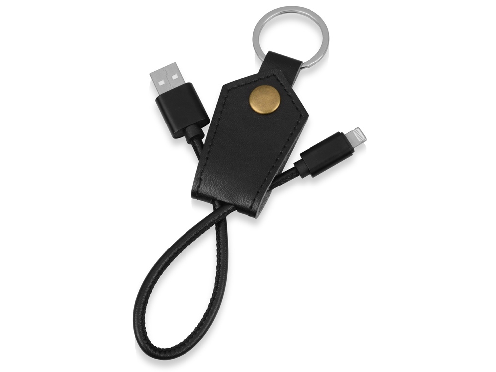 Кабель-брелок USB-Lightning Pelle с логотипом  | Print Logo