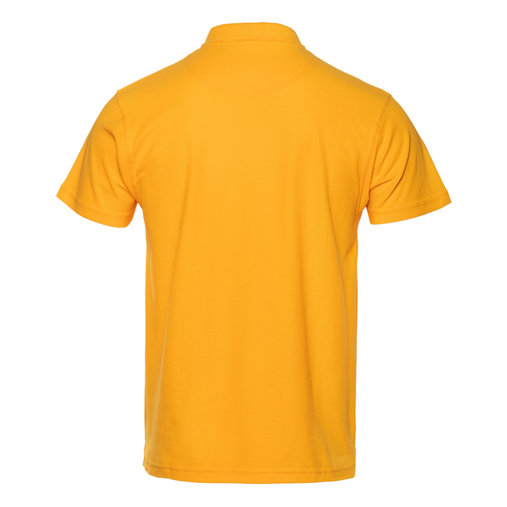 Рубашка поло мужская STAN хлопок/полиэстер 185, 104, Жёлтый,  (12/1)  (60-62/5XL)