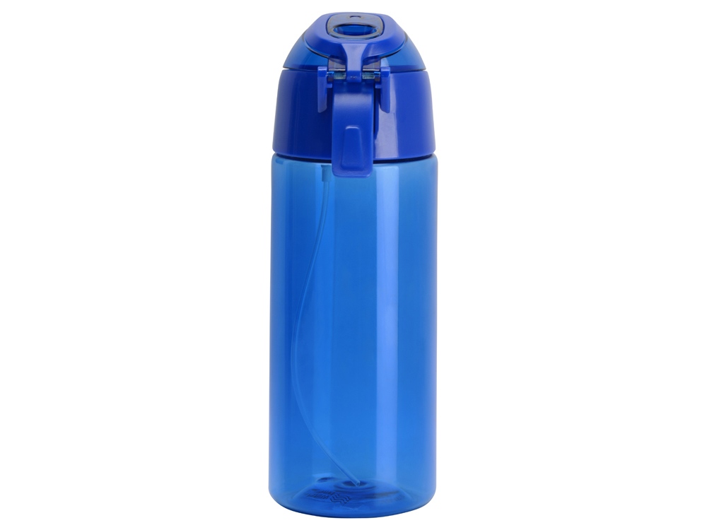 Спортивная бутылка с пульверизатором Spray, 600мл, Waterline, синий (Р)