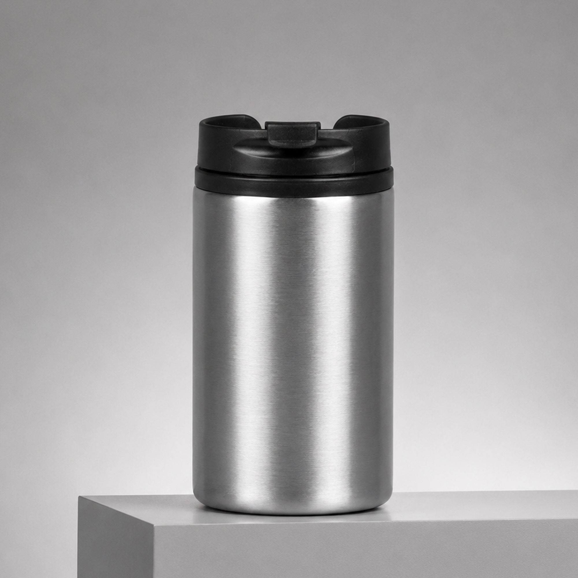 Термокружка Jar 250 мл, серебристый (P)