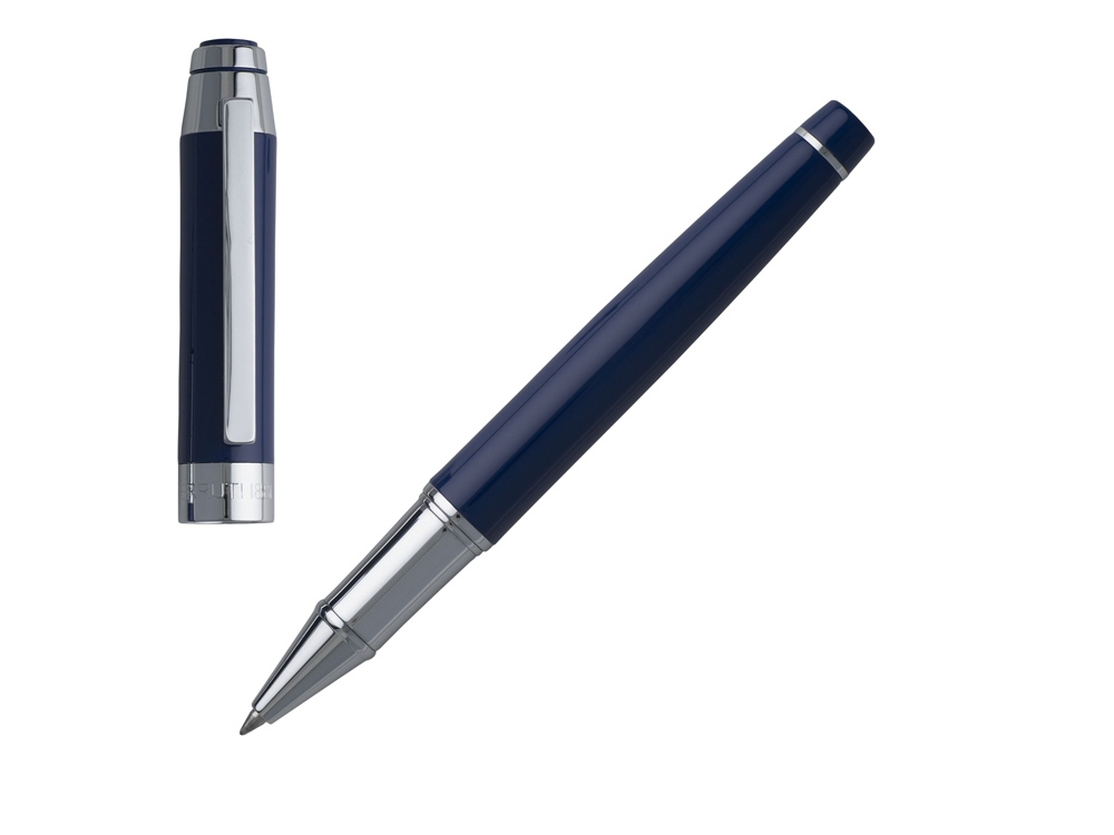 Ручка-роллер Heritage Bright Blue с логотипом Cerruti 1881 | Print Logo