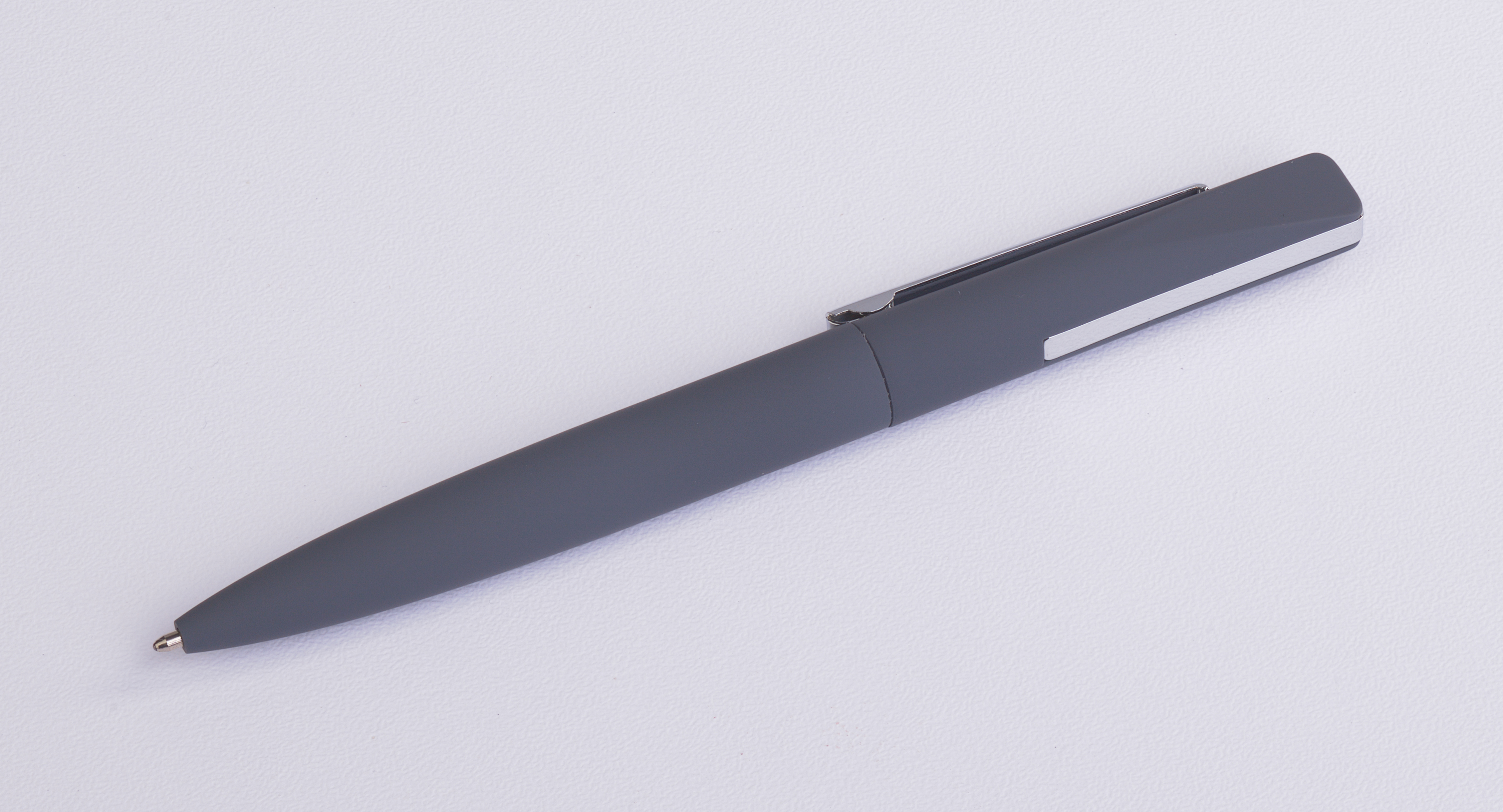 Ручка шариковая "Mercury", покрытие soft touch, темно-синий