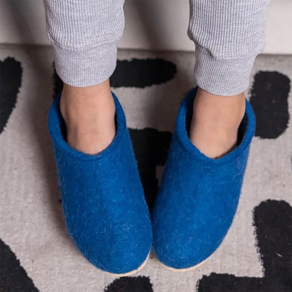 Домашние валенки Step, синие (василек), размер 36