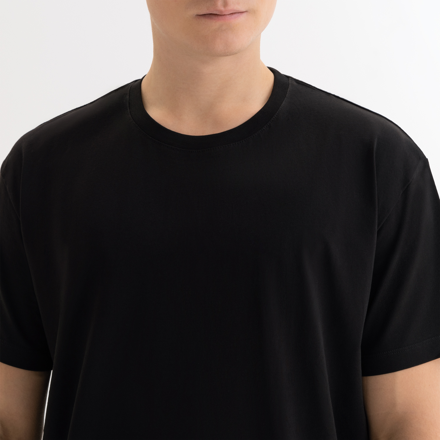 Футболка унисекс KRIS, 150 гр., черная