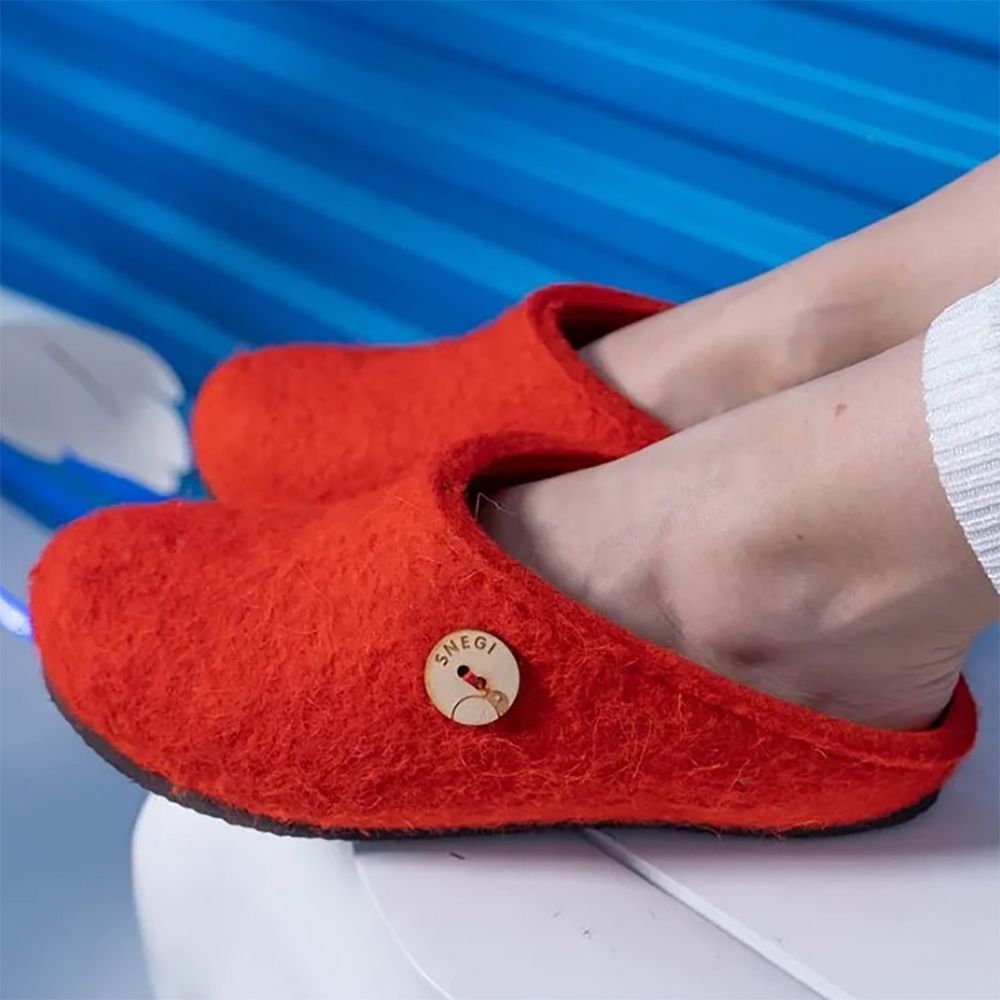 Домашние валенки Step, красные, размер 41