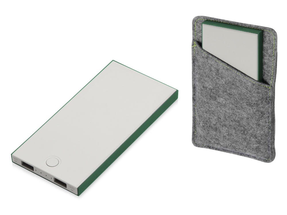 Внешний аккумулятор NEO NS100G, 10000mAh с логотипом Rombica | Print Logo