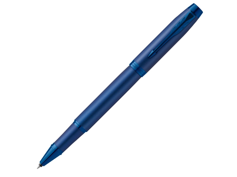 Ручка роллер Parker IM Monochrome Blue с логотипом Parker | Print Logo