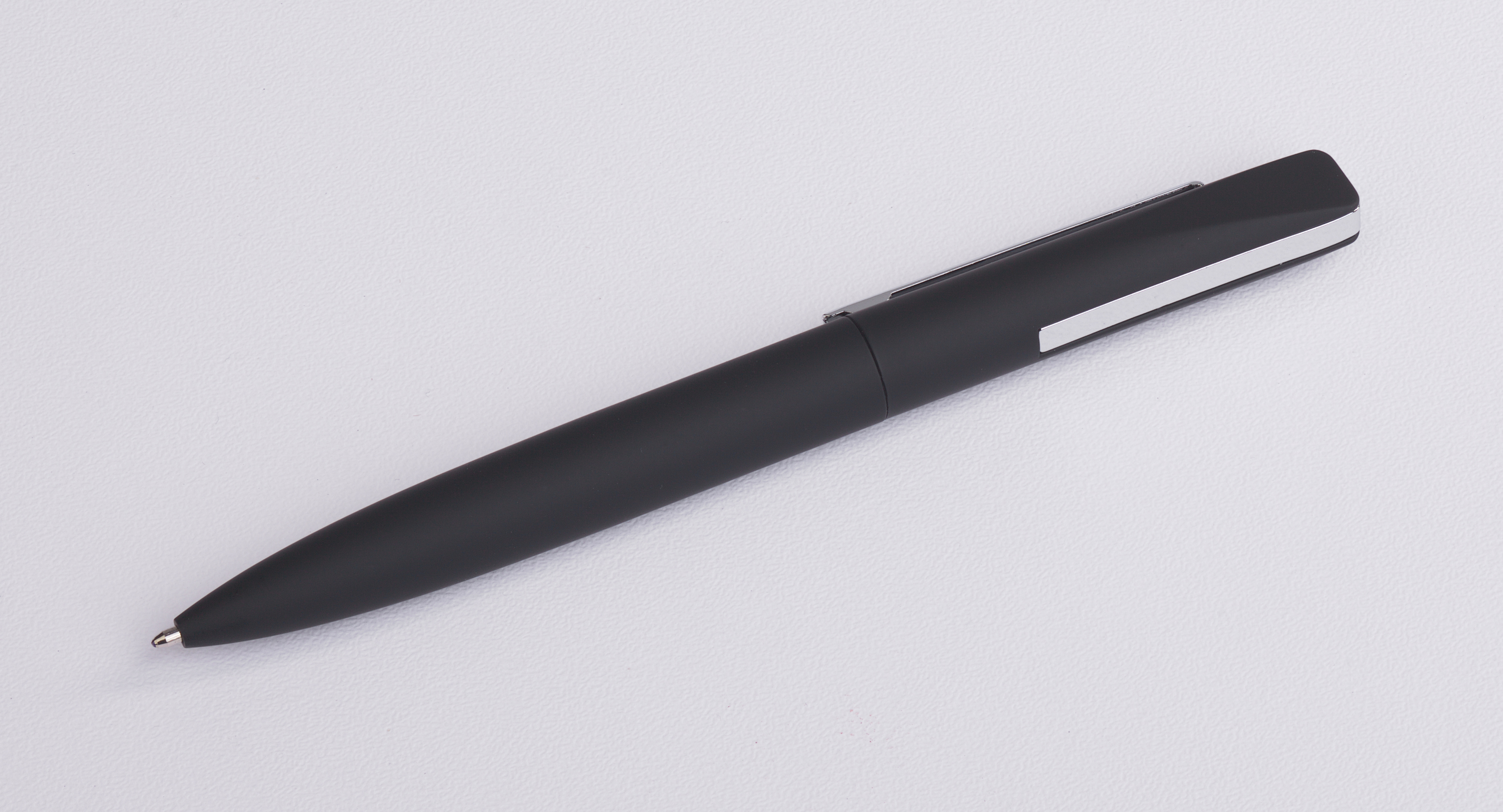 Ручка шариковая "Mercury", покрытие soft touch, темно-синий